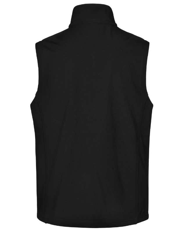 Black Softshell Vest | Repurpose Apparel